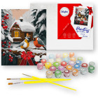 Maali numbrite järgi 40x50 cm KHO6534 Lumine muinasjutt AP0108