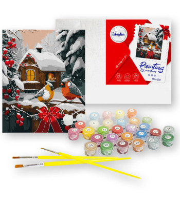 Maali numbrite järgi 40x50 cm KHO6534 Lumine muinasjutt AP0108