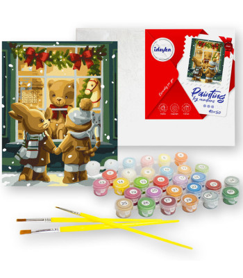 Maali numbrite järgi 40x50 cm KHO6553 Mänguasjapood AP0110