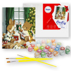 Maali numbrite järgi pühadeks 40x50 cm KHO6555 Kingitused lähedastele AP0111