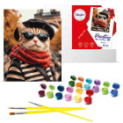 Maalimine numbrite järgi 40x50 cm KHO6705 Fluffy Pariisis AP0115