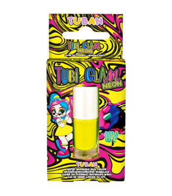 Tuban Tubi Glam laste küünelakk kollane neoon 5 ml ZA6121