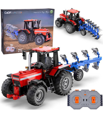 Suur Klotikomplekt 1675 tk 1:17 Traktor + Künnik Plokiga