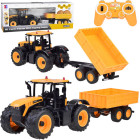 JCB traktor koos haagisega, kaugsuunatava juhtimisega, Double E 1:16 RC0670