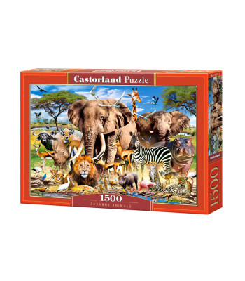 1500-osaline pusle Savanni Loomad