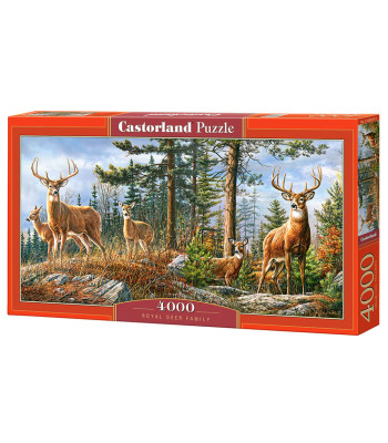 Puzzle 4000 tk Royal Deer Family