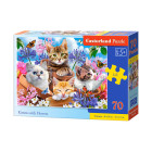 Mõistatused 70 tk. Kutsikad Lilledega