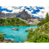 Puzzle 2000 tükki - Lake Sorapis, Alpid, Itaalia