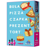 Rebel Dünaamiline kaardimäng Buła, Pizza, Müts, Kingitus, Tort GR0836