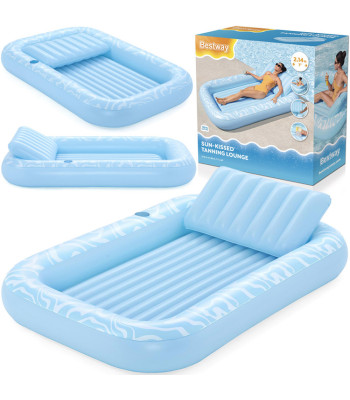 Bestway Plaadimadrats 214x155cm + padi ja topsihoidik 43838