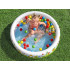 Bestway Kuiv bassein pallidega LILLELINE 102x25cm + 50 palli ja mänguasju 52466