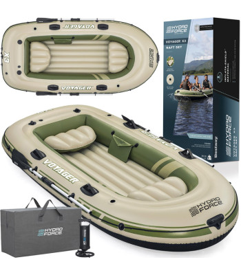 Bestway Dmuchany 3-osobowy Ponton Voyager X3