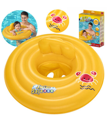 Bestway Täispuhutav Ujumisrõngas KRABI Istmega 69 cm