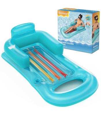 Bestway Täispuhutav madrats koos seljatoega