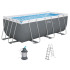 Bestway Bassein raamistikuga 412x201x122cm 10in1 56457