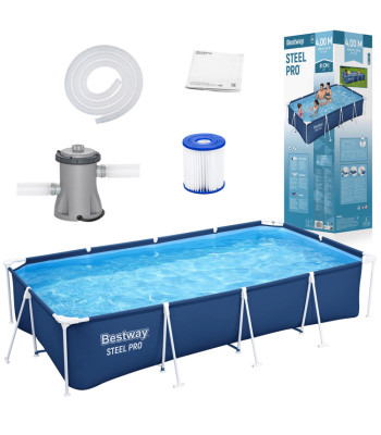 Bestway raami bassein 400 x 211 cm 8in1 56424