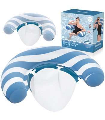 Bestway veemadrats võrguga COMFORT PLUSH värvimuutuse efekt 119x68cm 43852