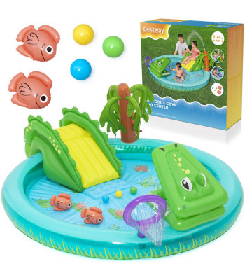 Bestway Täispuhutav Mänguväljak Krokodill