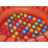 Bestway Kuiv bassein pallidega Punane PANDA 107x94cm + 50 palli