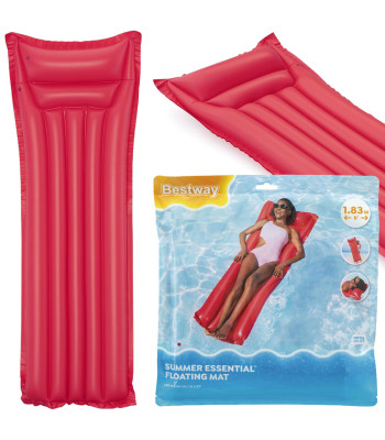 Bestway Üheinimese Täispuhutav Rannamadrats PUNANE 183x69cm