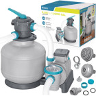Bestway liivafiltriga basseinipump ühenduste + voolikutega 11355 L/h 58486
