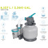 Bestway liivafiltriga pump basseini jaoks, läbilaskevõime 8327 l/h 58499