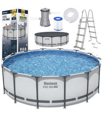 Bestway raamiga bassein 427x122cm 10in1 5612X