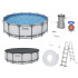 Bestway raamiga bassein 427x122cm 10in1 5612X