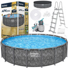 Bestway aasta läbi kasutatav bassein 549x132cm 6in1 561KC