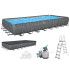 Bestway Aastaringne Raamiga Bassein 956x488x132cm 7in1 561KJ