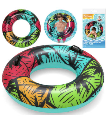 Bestway täispuhutav ujumisrõngas käepidemetega 0,91m 10+