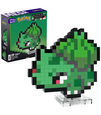 Mattel MEGA Konstruktorklotsid Pokemoni Bulbasaur Pixel Art