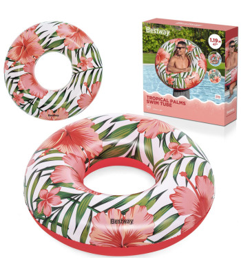 Bestway Troopiline Täispuhutav Ujumisrõngas 119 cm