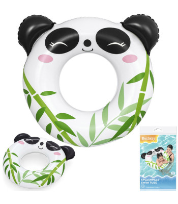 Bestway Täispuhutav Ujumisrõngas Lastele Panda 60kg 85x76cm 36351