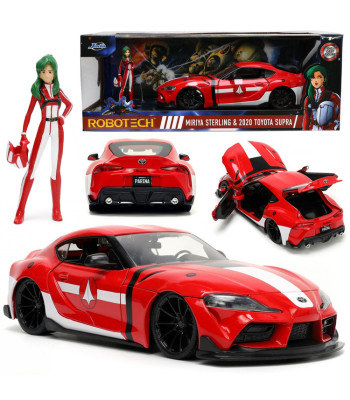 Robotech Auto: Miriya Sterling & 2020 Toyota Supra 1:24 ZA6184