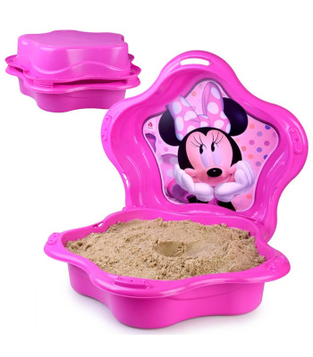 Plastikust suletav liivakast MUSKEL 2in1 bassein Miki Hiir SP0884