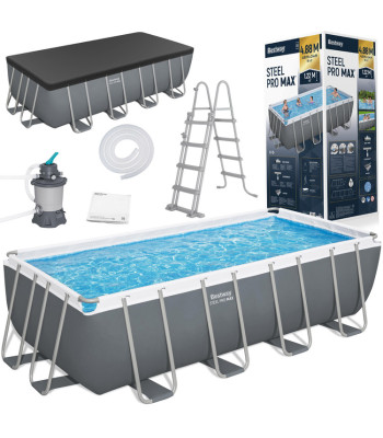 Bestway Steel Pro MAX™ Bassein 488x244x122cm 9in1 56671
