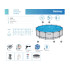 Bestway Raamiga Bassein 4,27m x 1,07m 11in1 56950