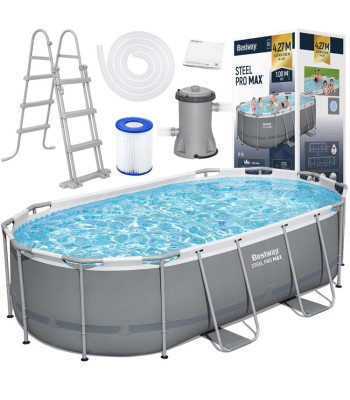 Bestway STEEL PRO MAX™ karkassiga bassein 427x250x100cm