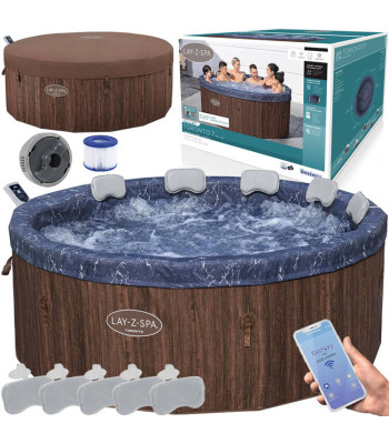 Bestway hydromassaaž Lay-Z-Spa Toronto SLIM 5-7 osaline 190 cm WiFi rakendus 6001W