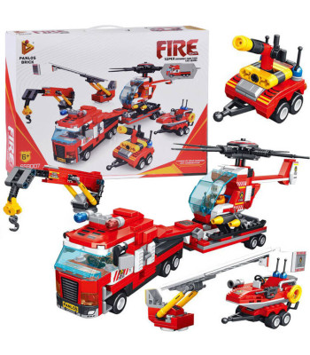 Tulekustutuse Helikopteri Klotsikomplekt 646-osa