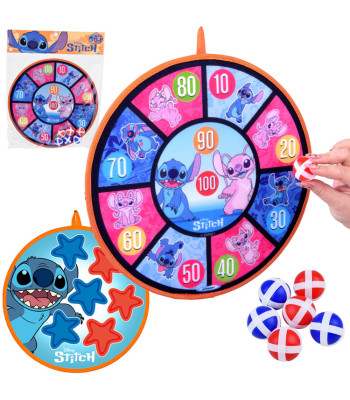 Kahepoolne Velcro Sihtmärk Stitch 36 cm + 6 Pallid 4 cm