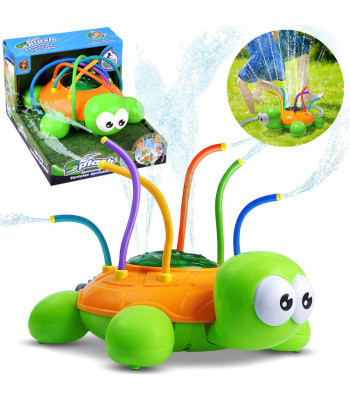 Värviline veekilpkonn pihusti laste mängu jaoks ZA4280