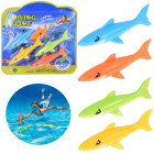 Neli Värvilise Haiga Sukeldumiskomplekt Lastele