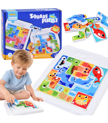 tetrise pusle mereloomadega 12 osa za6136