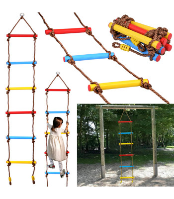 värviliste pulkadega ronimisredel lastele sp0755