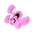 kahepoolne puldiauto stunt car 360° valgustavate ratastega rc0675