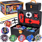 suur thundergyro gyro-ketaste ja vurride komplekt kohvriga, 8 ketast