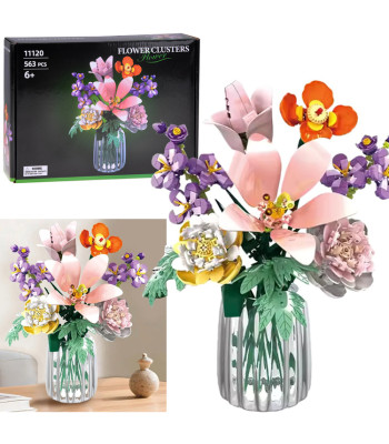 tehnilised klotsid lilled 9 taime - metsalillede kimp 563 osa za5896