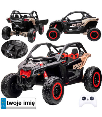 kahekohaline maastikuauto lastele buggy can-am maverick pa0287